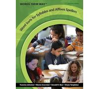 Words Their Way – Word Sorts for Syllables and Affixes Spellers – Words Their Way Series