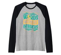 Words Without Borders Raglan Baseball Tee