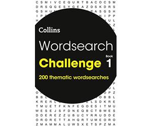 Wordsearch Challenge Book 1: 200 themed wordsearch puzzles (Collins Wordsearches)