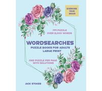 Wordsearches Puzzle Books For Adults Large Print: Over 2,000 Words, Large Print with 199 Puzzle Funny Hidden Word Find Puzzles for Elderly with Solutions