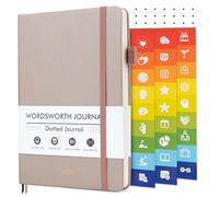 Wordsworth & Black Bullet Dotted Journal, 216 Pages, A5 Paper, Rose Gold