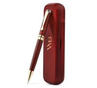 Wordsworth & Black Luxury Bamboo Mechanical Pencil Set - 0.7mm Precision Twist Advance - Writing, Drafting & Sketching for Architects & Engineers - 20 HB Led Pencils 0.7mm Pack, Gift Box [Rosewood]