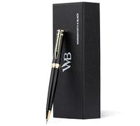Wordsworth & Black Luxury Metal Mechanical Pencil 0.7mm for Writing, Black