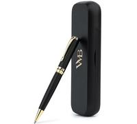Wordsworth & Black Luxury Refillable Bamboo Wood Ballpoint Pen for Writing