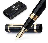 Wordsworth & Black Primori Fountain Pen Set for Writing, Fine Nib