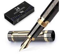 Wordsworth & Black Primori Fountain Pen Set for Writing, Fine Nib
