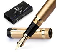 Wordsworth & Black Primori Luxury Fountain Pen Set for Writing, Medium Nib