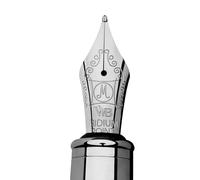 Wordsworth & Black Primori SPARE NIB - Silver Medium Nib - 1pc paper box packaging