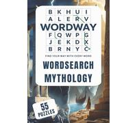Wordway - Mythology Word Search Puzzle: Word Searches with Easy to Read Print about Greek, Norse & Egyptian Mythology | 6x9 inches | 110 pages | 55 ... Gift for Holidays, Vacations & Spare Time