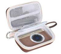 worfty Camera Case for KODAK PIXPRO C1 Friendly Zoom Digital Camera - Hard Travel Protective Carrying Storage Box (Brown)