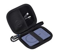 worfty Case for Baseus Picogo Power Bank 0.3" 0.5" Ultra Slim 5000mAh MagSafe Portable Charger- Hard Travel Storage Bag, Box Only (Black)