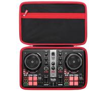 worfty Case for Hercules DJ Control Inpulse 200/200 MK2 - Hard Travel Protective Carrying Storage Bag (Case Only) (Black)