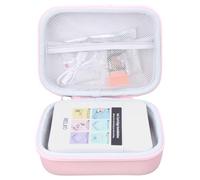 worfty Case for Nelko Photo Printer PP01 Color Mini Portable Printer - Hard Travel Protective Carrying Storage Bag, Box Only (Pink)