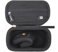 worfty Case for ProtoArc Ergonomic Mouse, Travel Carrying Case Compatible with ProtoArc EM11 NL Bluetooth Rechargeable Wireless Vertical Mouse (Full Black)