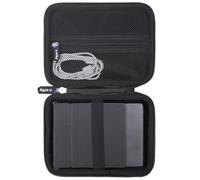 worfty Case for ProtoArc XK04 Foldable Compact Keyboard, Hard Travel Carrying EVA Protective Bag Compatible with XK04 Portable Bluetooth Keyboard(Case Only) (Black)