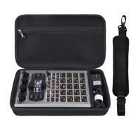 worfty Case for SP-404MKII Creative Sampler and Effector, Travel Carrying Bag for SP-404MK2 / SP-404 / SP-404SX / SP-404A / Soundswitch Control One (Full Black)