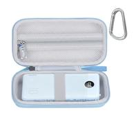 worfty Case for VRURC for VEGER for charmast Portable Power Bank Built-in Cables - Travel Protective Carrying Storage Bag (Case Only) (Blue)