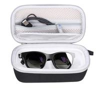 worfty Case for XREAL One/XREAL Air 2 pro/XREAL Air 2/ XREAL Air AR Glasses Travel Carrying (Black-Case Only) (Black)