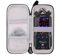 worfty for Zoom H4essential 4-Track Handy Recorder (2024 Model) Carrying Storage Case (Case Only) (Black)