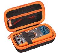 worfty Hard Multimeter Case for Klein Mm325/Mm400/Mm300/Fluke 117/Fluke 115, Portable Case for Et140/80023P (Case Only)