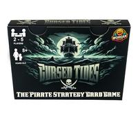 Worgan Games Age 7+ Cursed Tides - Pirate Strategy Card Game | Fun for Kids, Teens & Adults | 2-5 Players | Ages 8+ | Quick 15-Minute Gameplay