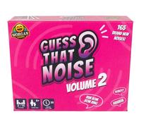 Worgan Games Funny Sound Impressions Party Game - Guess That Noise Volume 2 Noises | Fun for Family & Friends | 2-15 Players, Ages 8+ | Perfect for Kids, Teens, Adults