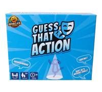Worgan Games Guess That Action - Hilarious Charades-Style Party Game for Family & Friends | 2-15 Players, Ages 8+ | Perfect for Kids, Teens, Adults | Gift Size