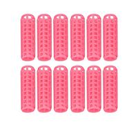 worien 12 Pcs Plastic DIY Hair Styling Roller Curlers Clips