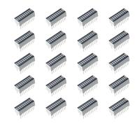 worien 20-Piece 10-Segment Bar Graph Shows Red Digital LED Light Bar
