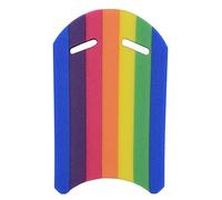 worien Kids Adults Rainbow Swimming Kickboard Foam Float Kick Board Pool Training Aid Float Hand Foam Board Tool
