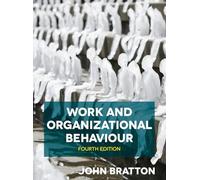 Work and Organizational Behaviour