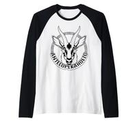Work Animal and Party Antelope and Antelopekaholic Raglan Baseball Tee