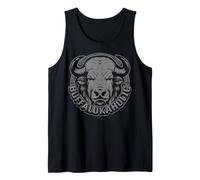 Work Animal and Party Buffalo and Buffelokaholic Tank Top