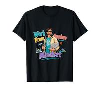 Work Anywhere Mindset Digital Nomad Lifestyle Design T-Shirt