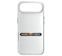 Work Beats Luck Mindset Case for iPhone Air