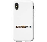 Work Beats Luck Mindset Case for iPhone X/XS