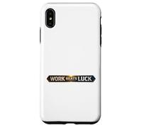 Work Beats Luck Mindset Case for iPhone XS Max