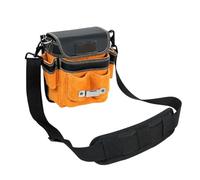 Work Belt Pouch - Waterproof Multiple Pockets Organizer | with Strap Multiple Pockets Detachable Hip Tool Pouch - for Electrical Maintenance Repair Garden Home Electrician Garden Home
