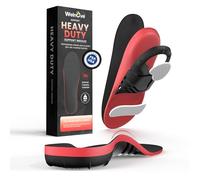 Work Boot Insoles Plantar Fasciitis - Welnove 220+ Heavy Duty Inserts for Pain Fatigue Relief, Standing All Day - High Arch Support Shoe Insoles Orthotic for Flat Feet, Achilles Tendonitis (M)