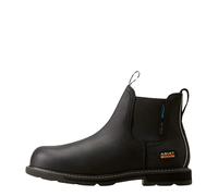 Ariat Groundbreaker Steel Toe Chelsea Work Mens Boots In Brown UK 6 - 12