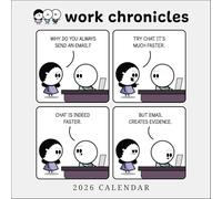 Work Chronicles 2026 Wall Calendar