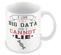 Work Colleague Funny Gift Mug - I Like Big Data and Cannot Lie