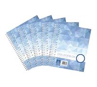 Work Colleblok Pack of 5 A5 Line Notebook 80 Sheets 17 Hole 70 g