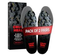 Work Comfort Orthotic Insoles - Anti Fatigue Shoe Insoles Men Women - Arch Support - Shock Absorption - Pain Relief - Work Boot Insoles (XL-2 Pairs,