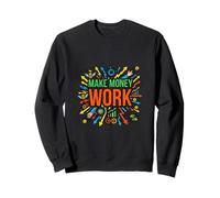 Work Driven Success Financial Growth Mindset Design Sweatshirt