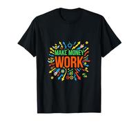 Work Driven Success Financial Growth Mindset Design T-Shirt