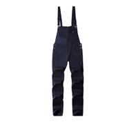 Work Dungarees Men's Jeans Slim Fit Overall Large Sizes Dungarees Work Trousers Loose Fit Men's Denim Jumpsuit with Pockets Fashion Bootcut Trousers Work Trousers Adjustable Straps Jumpsuit, darkblue