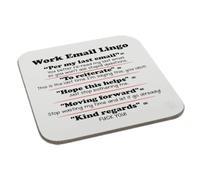 Work Email Lingo Per My Last Email You Better Re Read My LastCoaster Gift Birthday XMas Funny Secret Santa Present Men Women Perfect Mugs®