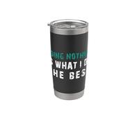 Work Five Minutes, Rest Two Hours for Sloths! Stainless Steel Insulated Tumbler