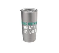 Work Five Minutes, Rest Two Hours for Sloths! Stainless Steel Insulated Tumbler
